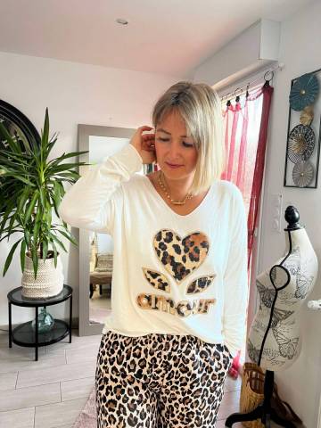 Pull Amour Crme 